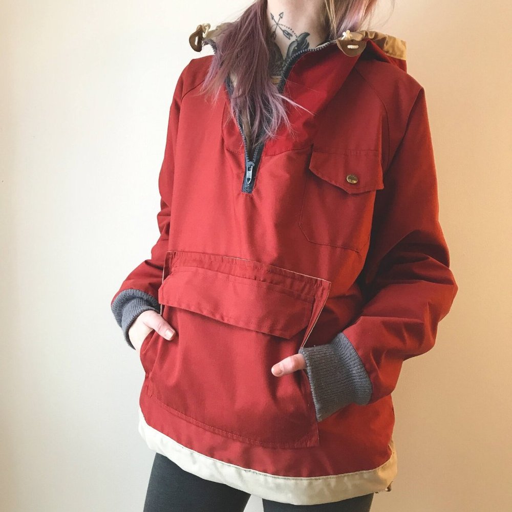 Vintage collectable 70's Class-5 reversible pullover jacket